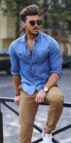 Casual Linen Shirt - Sand